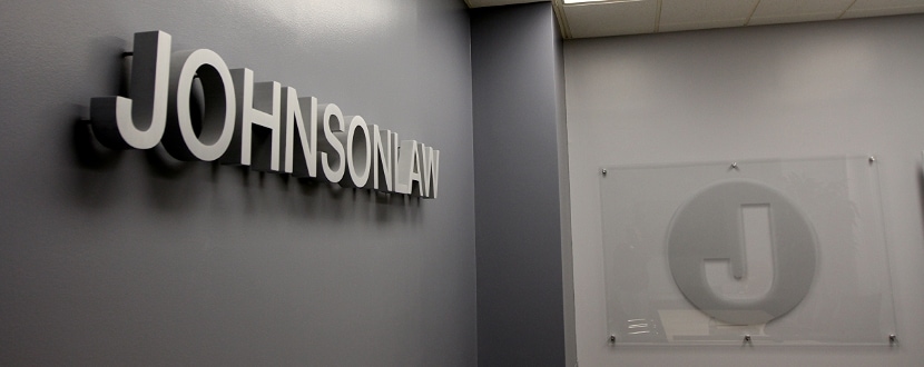 Johnson Law Office Signage, Chicago, IL | Impact Signs